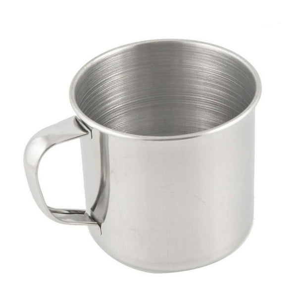 280/400ML Stainless Steel Camping Mug Cup Outdoor Drinking Coffee Tea Handle Cup